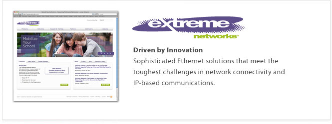 Extreme Networks.